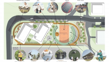 NÁVRH - SITUACE - VARIANTA 1 NÁVRH - SITUACE - VARIANTA 1