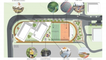 NÁVRH - SITUACE - VARIANTA 2 NÁVRH - SITUACE - VARIANTA 2